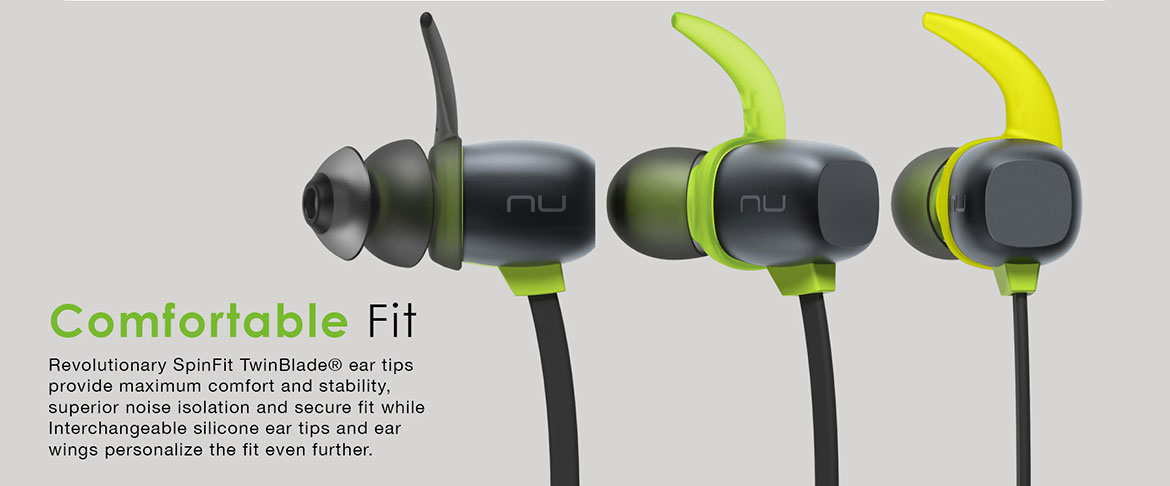 Optoma NuForce BE Sport 4 Premium Wireless Sport Earbuds